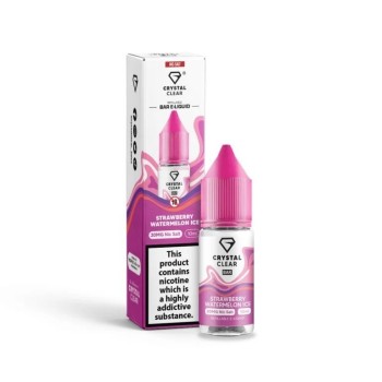 Crystal Clear Nic Salt - Strawberry Watermelon Ice - 20mg